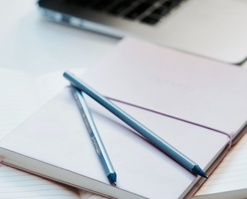 노트 필기 unsplash