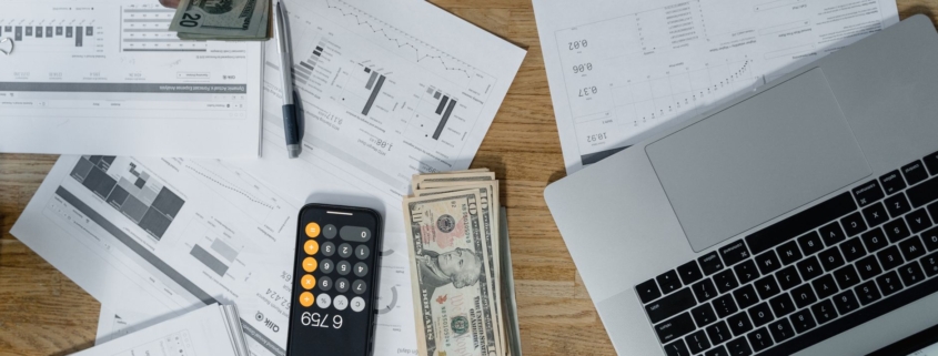 businessman man woman desk